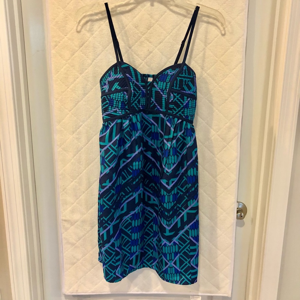 Xhilaration Small Blue & Purple Dress